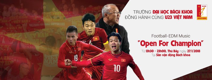 Thầy trò cổ vũ U23 VN làm nóng chương trình tư vấn tuyển sinh - Ảnh 7.