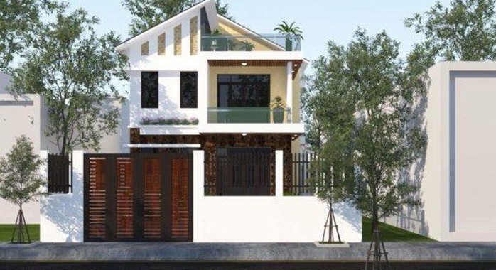 10 mẫu nhà 2 tầng mái lệch đẹp hiện đại - Ảnh 3. 10 mẫu nhà 2 tầng mái lệch đẹp hiện đại - Ảnh 3.