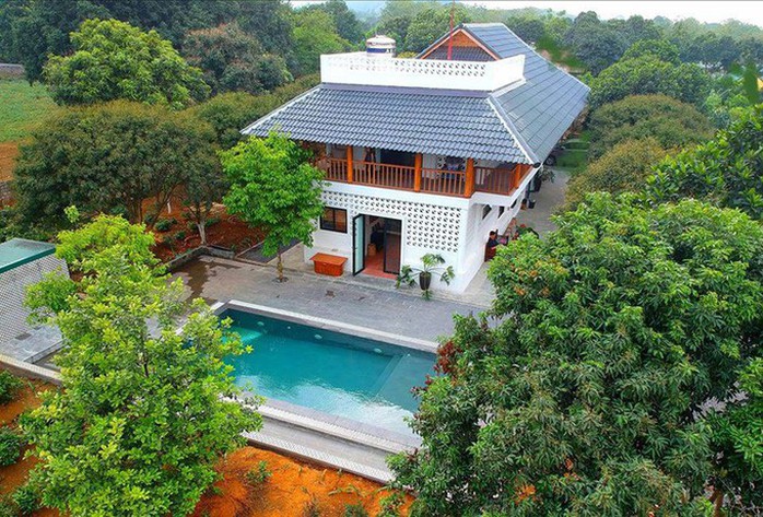 Homestay giữa vườn vải của nhà thiết kế thời trang Hà Nội - Ảnh 1. Homestay giữa vườn vải của nhà thiết kế thời trang Hà Nội - Ảnh 1.