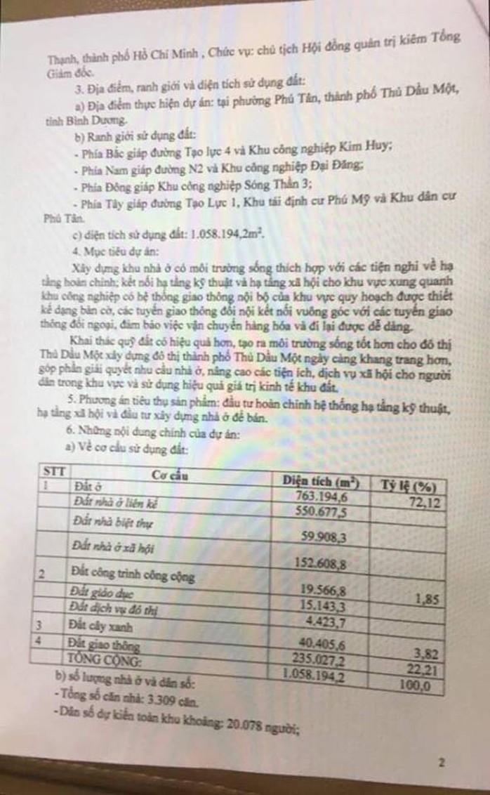 Ông Dũng Lò vôi được xây bán 3.300 căn nhà sát nách TP Mới Bình Dương - Ảnh 2.