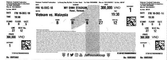 AFF Cup 2018: Vé trận gặp Malaysia đắt hơn vé trận Campuchia - Ảnh 1.