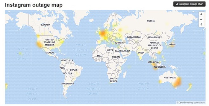 Instagram bị sập trên toàn cầu - Ảnh 3.
