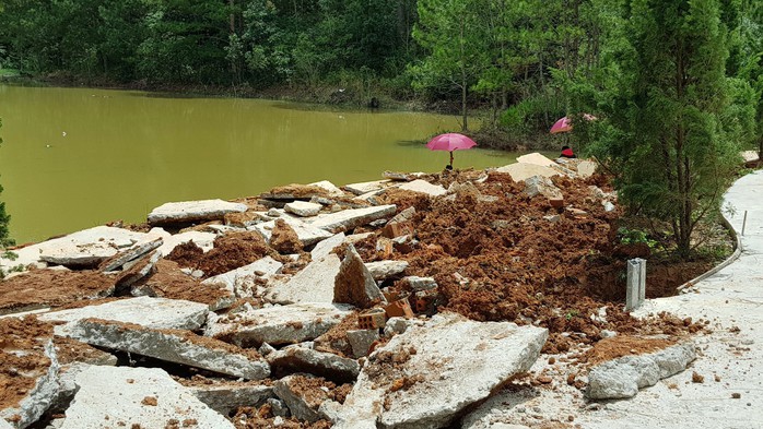 Băm nát hồ Tuyền Lâm Đà Lạt - Ảnh 1.