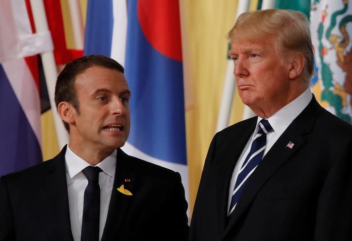 Tình anh em Trump - Macron đã chết! - Ảnh 1.