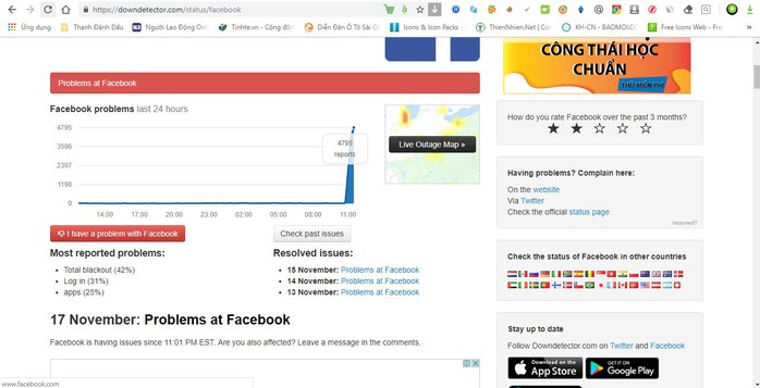 Facebook sập trên toàn cầu, News Feed người dùng trống hoác? - Ảnh 2.