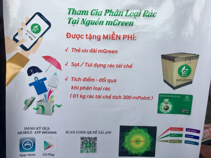 Tân Phú: Phân loại rác được nhận quà - Ảnh 1.