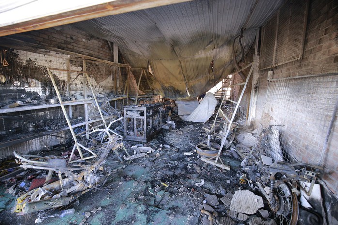 Vụ xe bồn làm cháy 19 nhà: Thiệt hại khoảng 10 tỉ đồng! - Ảnh 2.