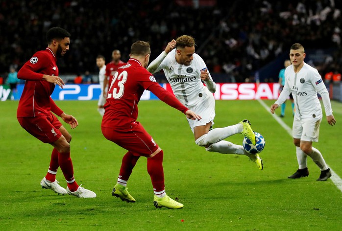 Neymar rực sáng, Liverpool gục ngã ở đại chiến thành Paris - Ảnh 1.