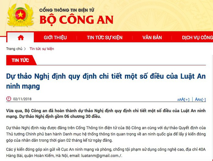 Đại diện Bộ Công an nói về dự thảo Nghị định hướng dẫn Luật An ninh mạng - Ảnh 2.