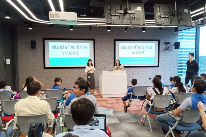 Google dạy lập trình Scratch để giúp trẻ em Việt Nam phát triển tư duy sáng tạo - Ảnh 1.