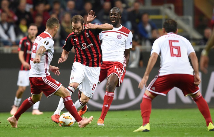 Cựu vương châu Âu AC Milan thua thảm ở Europa League - Ảnh 1.