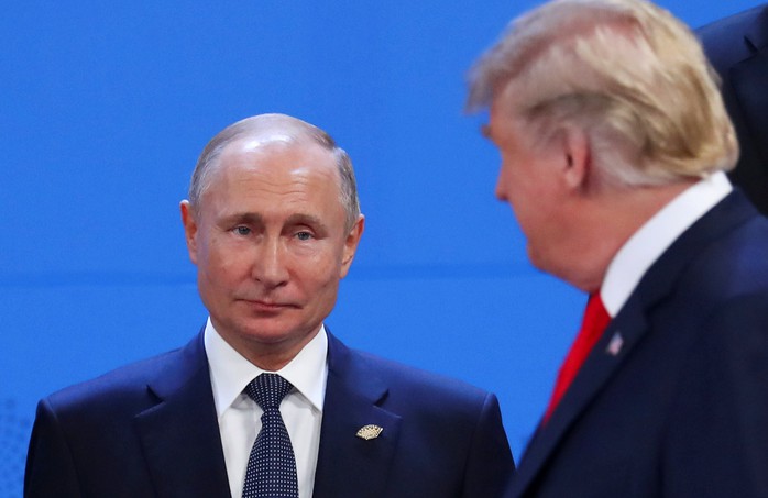 Ông Putin tiết lộ cuộc nói chuyện ngắn với ông Trump ở G20 - Ảnh 1.