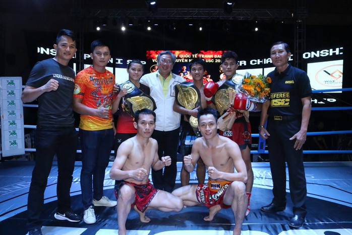 Nguyễn Trần Duy Nhất đoạt đai vô địch từ võ sĩ Thái Lan  - Ảnh 1.