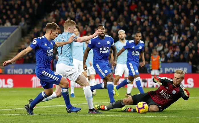 Thảm họa King Power, Man City mất luôn ngôi nhì bảng - Ảnh 4.