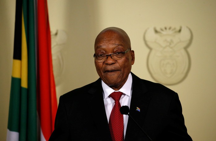 Đối mặt sức ép, Tổng thống Nam Phi từ chức - Ảnh 1.
