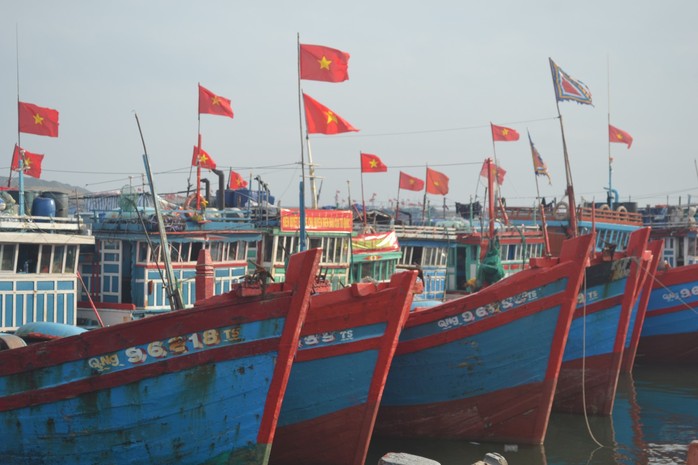 Hàng trăm tàu cá Lý Sơn nô nức mở cửa biển đầu xuân  - Ảnh 4.