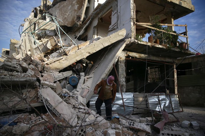 Syria: Người dân Đông Ghouta “chờ chết” dưới làn sóng không kích - Ảnh 1.