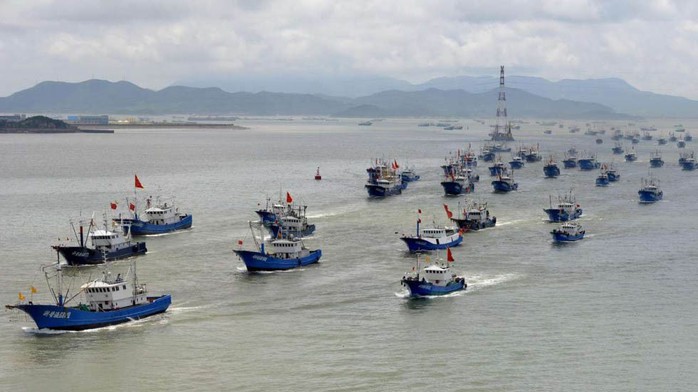 Kỷ lục đáng sợ của tàu cá Trung Quốc - Ảnh 1.