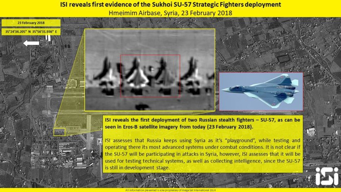 Tiêm kích tàng hình Su-57 của Nga đang làm gì ở Syria? - Ảnh 1.