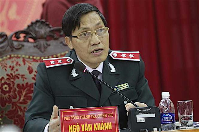 Phó tổng Thanh tra Ngô Văn Khánh nghỉ hưu từ ngày 1-3 - Ảnh 2.
