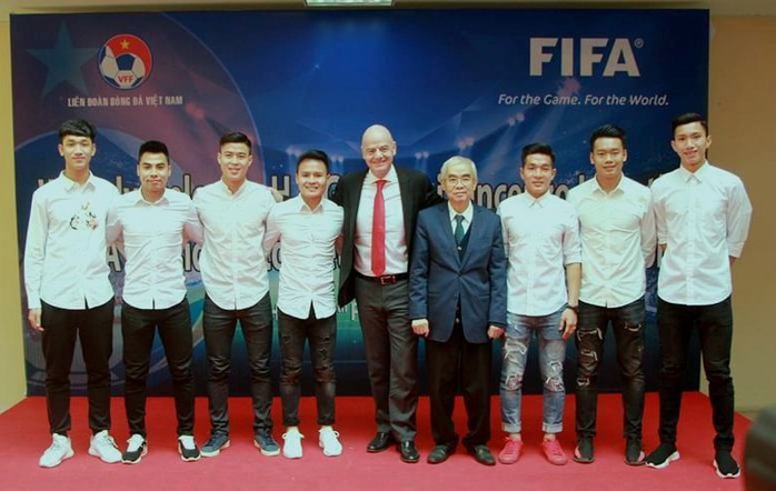 Từ kỳ tích U23, Chủ tịch FIFA nói về cơ hội World Cup của Việt Nam - Ảnh 1.