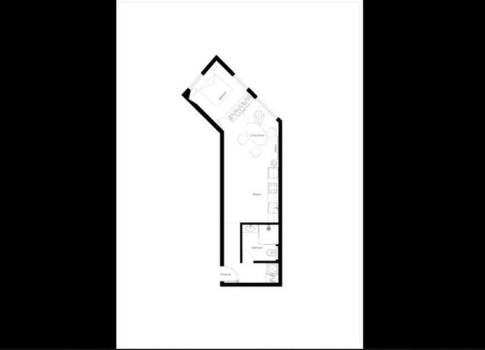Căn hộ 42m² rộng thênh thang nhờ màu trắng tinh khôi - Ảnh 9. Căn hộ 42m² rộng thênh thang nhờ màu trắng tinh khôi - Ảnh 9.