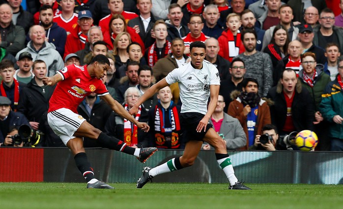 Rashford tỏa sáng, Mourinho hạ đẹp Klopp - Ảnh 1.