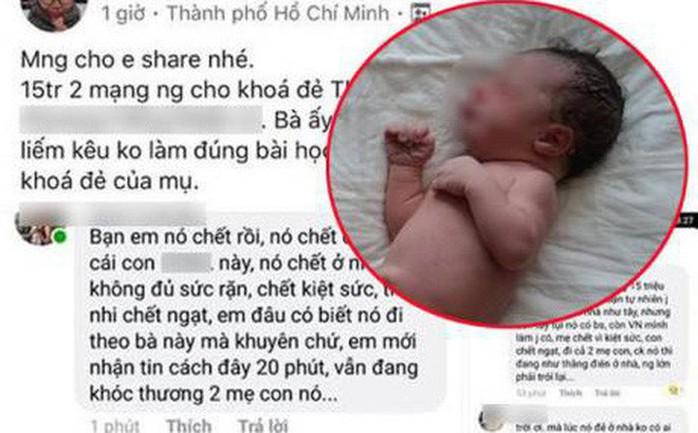 Đề nghị Bộ Công an điều tra Facebook Minh Phương tung tin về sinh con “thuận tự nhiên” - Ảnh 1.