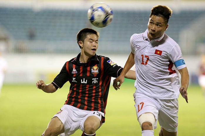U19 Việt Nam thắng nghẹt thở CLB Hàn Quốc - Ảnh 2.