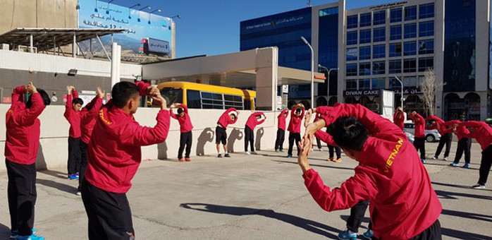 Qua buổi tập đầu tiên tại Jordan, tuyển Việt Nam đã sẵn sàng - Ảnh 3.