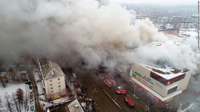 Nga: Cháy trung tâm mua sắm, 53 người thiệt mạng - Ảnh 3.