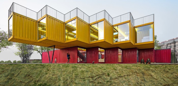 10 thiết kế nhà container độc đáo trên thế giới - Ảnh 8. 10 thiết kế nhà container độc đáo trên thế giới - Ảnh 8.
