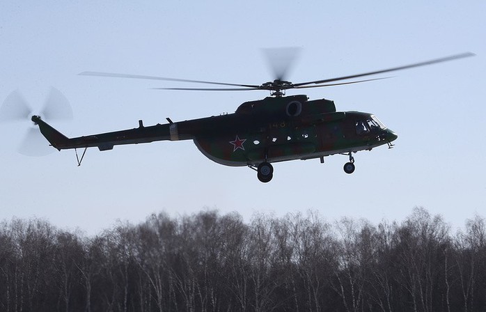 Nga: Rơi trực thăng, 5 người thiệt mạng - Ảnh 1.