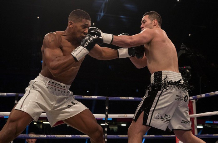 Hạ đối thủ sau 12 hiệp, Anthony Joshua thống nhất 4 đai vô địch - Ảnh 6.