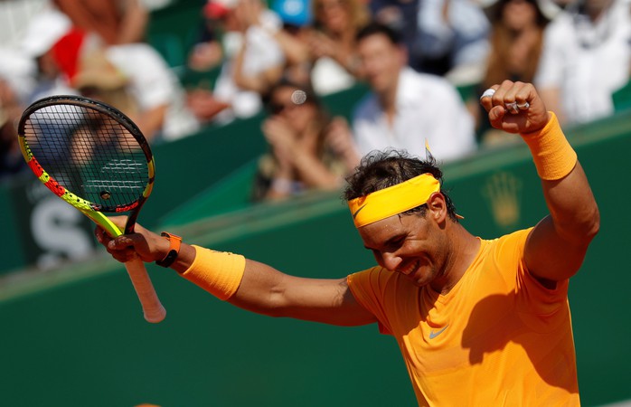 Rafael Nadal lập kỷ lục 400 trận thắng trên sân đất nện - Ảnh 8.