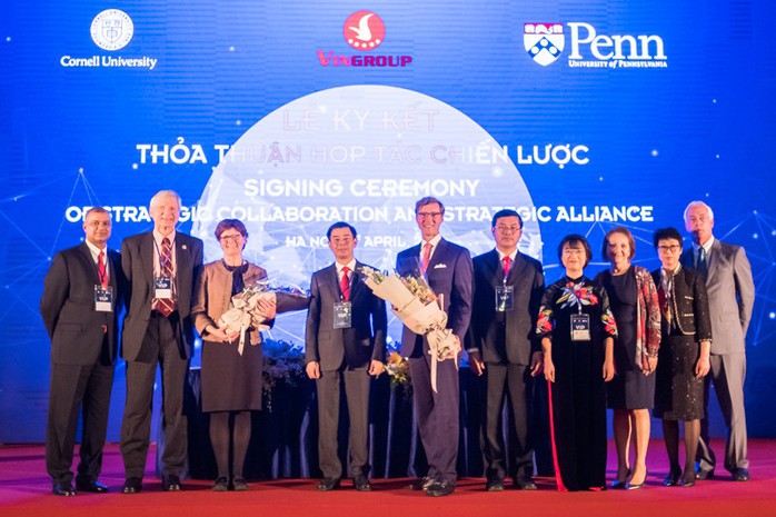 Vingroup ký thỏa thuận hợp tác đào tạo với hai trường ĐH top 20 thế giới - Ảnh 1. Vingroup ký thỏa thuận hợp tác đào tạo với hai trường ĐH top 20 thế giới - Ảnh 1.