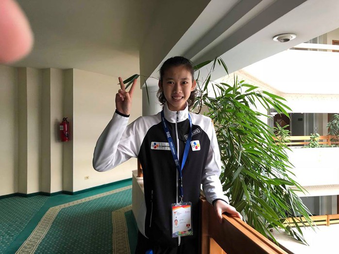 Kim Ngân giành vé cho taekwondo Việt Nam dự Olympic trẻ 2018 - Ảnh 2.