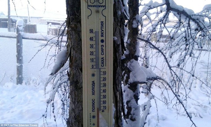 Ở ngôi làng Cực lạnh: Lạnh tới nỗi nhiệt kế đột quỵ - Ảnh 2.