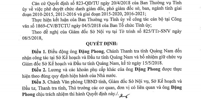 Ông Đặng Phong thay ông Lê Phước Hoài Bảo làm giám đốc sở - Ảnh 2.