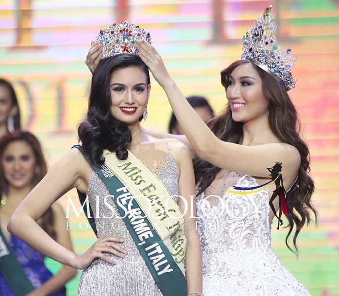 Nhan sắc mê hồn của tân Hoa hậu Trái đất Philippines - Ảnh 1.