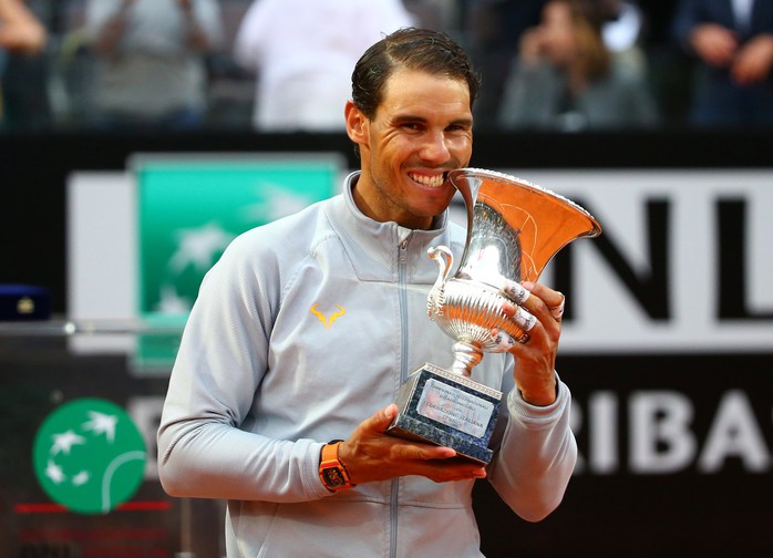 Vô địch Rome Open, Nadal giành lại ngôi số 1 thế giới - Ảnh 7.