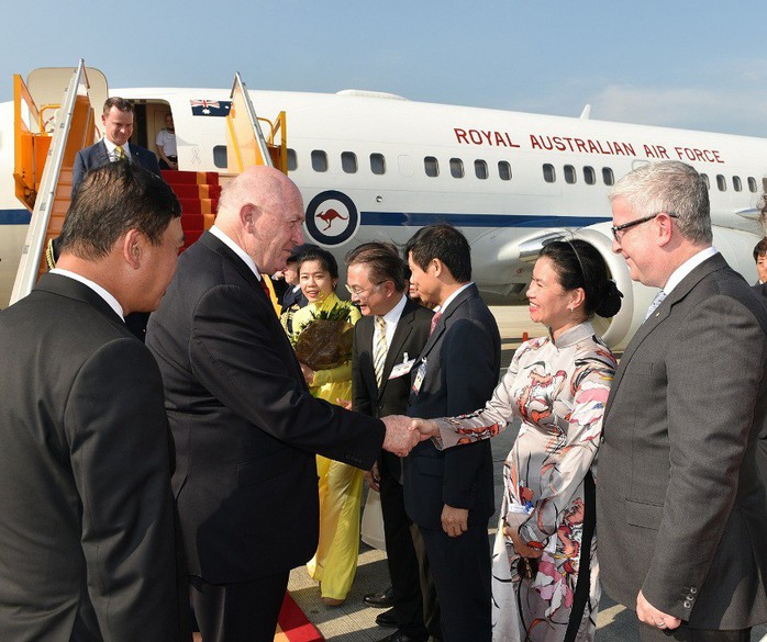 Cận cảnh lễ đón Toàn quyền Úc thăm Việt Nam - Ảnh 5.