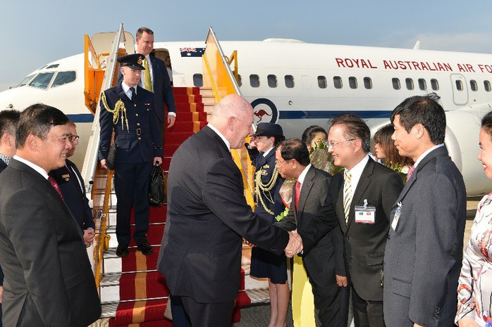Cận cảnh lễ đón Toàn quyền Úc thăm Việt Nam - Ảnh 3.