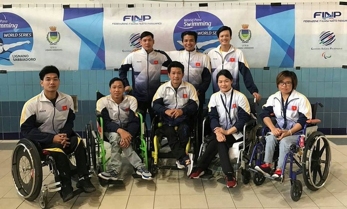 Bơi lội người khuyết tật giành 36 chuẩn Asian Paragames - Ảnh 1.