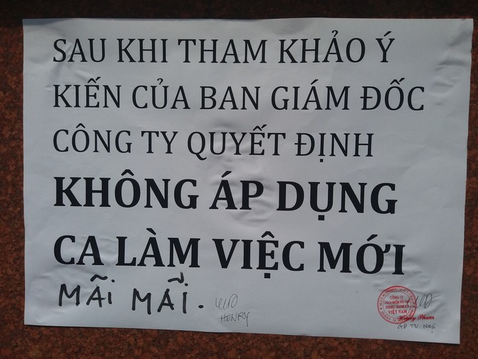 Gần 1.000 công nhân Công ty TNHH Nidec Sankyo Việt Nam ngừng việc - Ảnh 2.