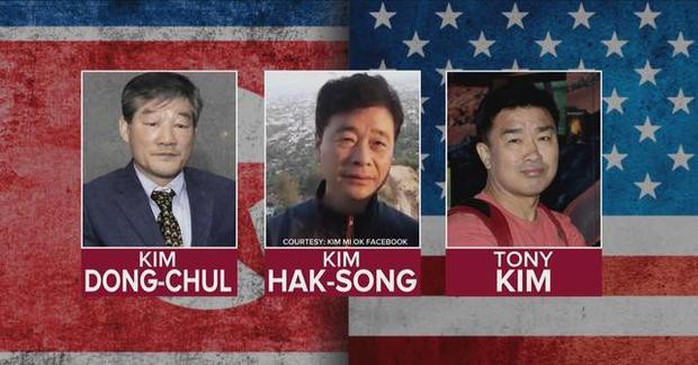Ngoại trưởng Pompeo mang 3 công dân Mỹ trở về từ Triều Tiên - Ảnh 1.