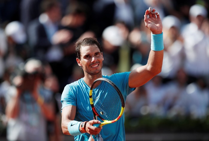 Clip Roland Garros 2018: Nadal, Sharapova nhẹ nhàng vào vòng 3 - Ảnh 4.