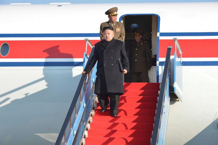 Chuyên cơ của ông Kim Jong-un biến mất khỏi radar khi vào Trung Quốc - Ảnh 2.