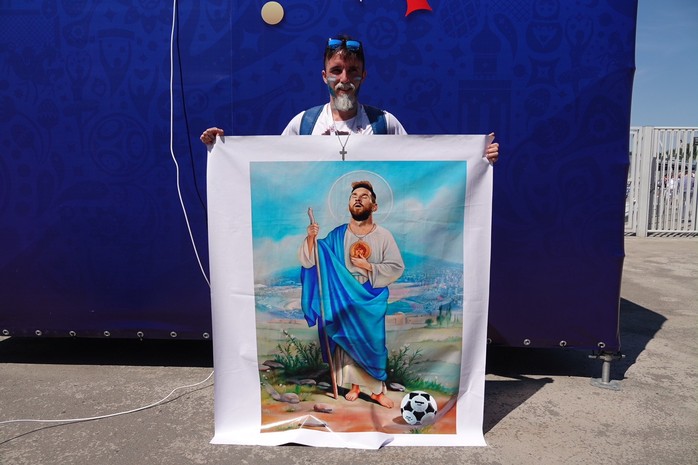 Hấp lực Messi trên đất Nga - Ảnh 1.
