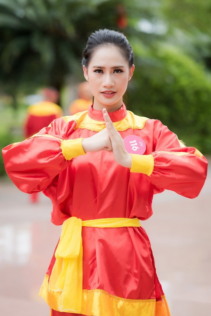 Ngắm thí sinh Hoa hậu Việt Nam 2018 luyện võ - Ảnh 7.
